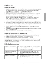 Preview for 9 page of Clas Ohlson HD-503 Instruction Manual