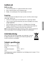 Preview for 17 page of Clas Ohlson JLT-01 Instruction Manual