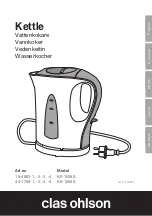 Preview for 1 page of Clas Ohlson KE-1008S Manual