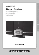 Preview for 1 page of Clas Ohlson KW-1009 Installation Manual