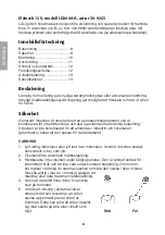 Preview for 8 page of Clas Ohlson LD2000-A Manual