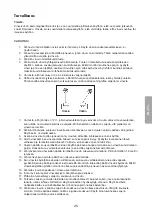 Preview for 25 page of Clas Ohlson LDW3000-A Manual