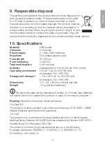 Preview for 17 page of Clas Ohlson LT3011A User Manual