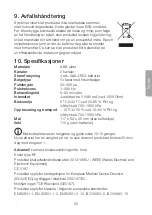 Preview for 55 page of Clas Ohlson LT3011A User Manual