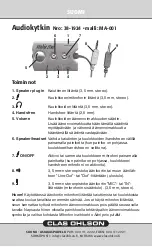 Preview for 4 page of Clas Ohlson MA-001 Quick Start Manual