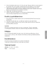 Preview for 17 page of Clas Ohlson NW-12PF-1-1 Manual