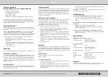 Preview for 1 page of Clas Ohlson SC329D Quick Start Manual