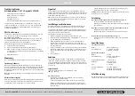 Preview for 2 page of Clas Ohlson SC329D Quick Start Manual