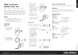 Clas Ohlson SL-011 Instruction Manual preview