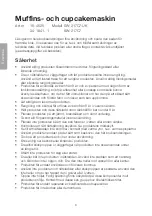 Preview for 6 page of Clas Ohlson SW-217C7 Instruction Manual