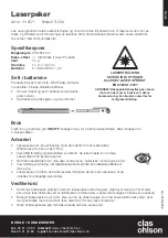 Preview for 3 page of Clas Ohlson TI-306 Manual