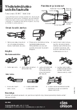 Preview for 4 page of Clas Ohlson U202 Quick Start Manual