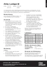 Preview for 5 page of Clas Ohlson V-828-UK Manual