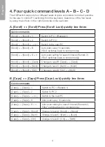 Preview for 4 page of Clas Ohlson VE545 Quick Manual