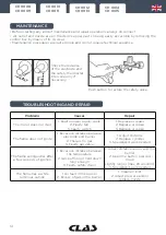 Preview for 14 page of CLAS CH 0008 Manual