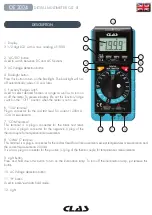 Preview for 14 page of CLAS OE 3004 Manual