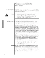 Preview for 50 page of Classe Audio CA-3200 Owner'S Manual