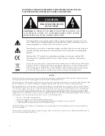 Preview for 2 page of Classe Audio CP-700 Owner'S Manual