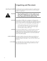 Preview for 6 page of Classe Audio CT-M600 Owner'S Manual