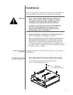 Preview for 17 page of Classe Audio CT-M600 Owner'S Manual