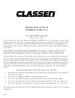 Preview for 28 page of Classen 48-RT Operator'S Manual