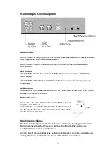 Preview for 7 page of Classic Cantabile DP 230 User Manual