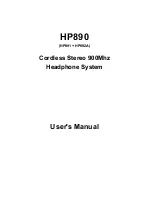 Classic Tech Development HP890 User Manual preview