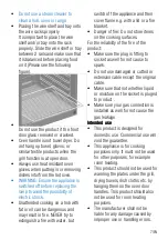 Preview for 7 page of Classique CLFG95SS User Manual