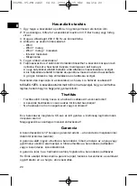 Preview for 20 page of Clatronic FM 2460 Instruction Manual & Guarantee