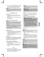 Preview for 25 page of Clatronic KA 3575 Instruciton Manual