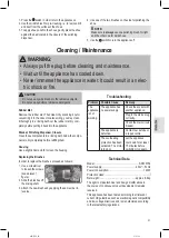 Preview for 27 page of Clatronic SPM 3754 Instruction Manual