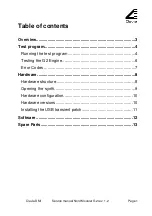 Preview for 2 page of Clavia Nord Modular G2 Service Manual