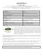 Preview for 3 page of Clayton CF700M Owner'S Installation And Operation Manual