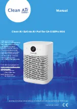 Clean Air Optima CA-502Pro Mini User Manual preview