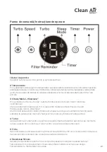 Preview for 81 page of Clean Air Optima CA-502Pro Mini User Manual