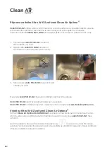 Preview for 122 page of Clean Air Optima CA-605B Smart User Manual