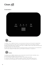 Preview for 114 page of Clean Air Optima CA-703 User Manual