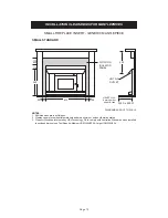 Preview for 12 page of Clean Air Edwardian Large Operating & Installation Instructions Manual