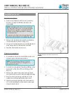 Preview for 5 page of Clean Logix BLX-MR2-CC User Manual