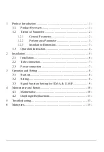 Preview for 3 page of Clean Water Systems Precision-24 Instruction Manual & Specification