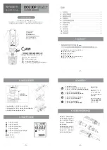 Preview for 3 page of Clean DOZ30P Operation Manual