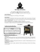 Preview for 11 page of Cleanburn Norreskoven Installation And Operating Instructions Manual