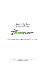 Preview for 1 page of Cleanflight Seriously Pro Manual