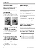 Preview for 8 page of CleanMaster Raptor 220F Operator And Parts Manual