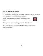 Preview for 20 page of ClearClick HD Video Capture Stick Quick Start Manual