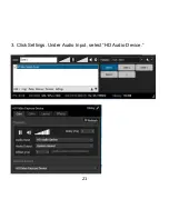 Preview for 22 page of ClearClick HD Video Capture Stick Quick Start Manual