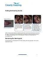 Preview for 7 page of Clearly Hearing SmartAid Invisible Operating Instructions Manual