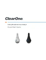 ClearOne Analog-X Quick Start Manual preview