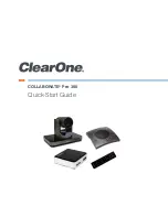 ClearOne collaborate pro 300 Quick Start Manual preview