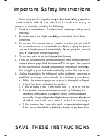 Preview for 2 page of ClearSounds Loud N'Clear CL1 User Manual